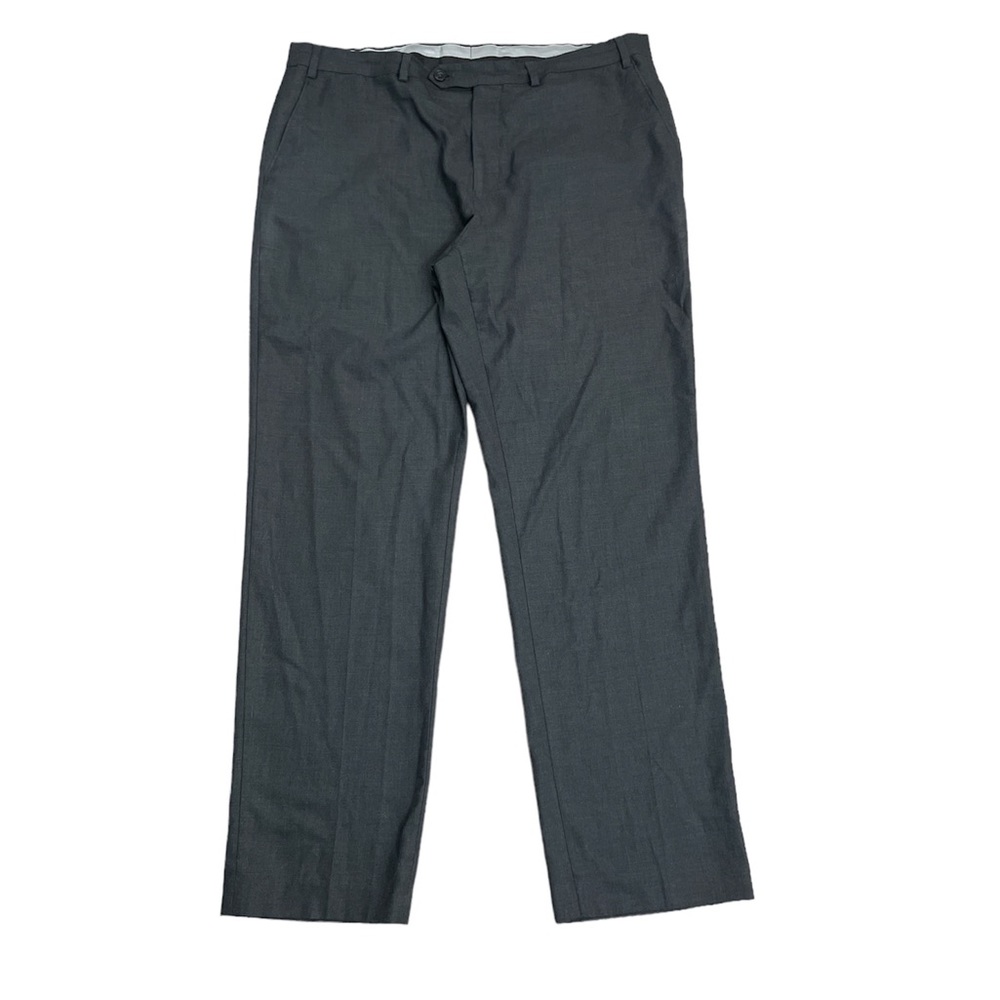 Michael Kors Gray Flat Front Dress Suit Pants Size 38x32